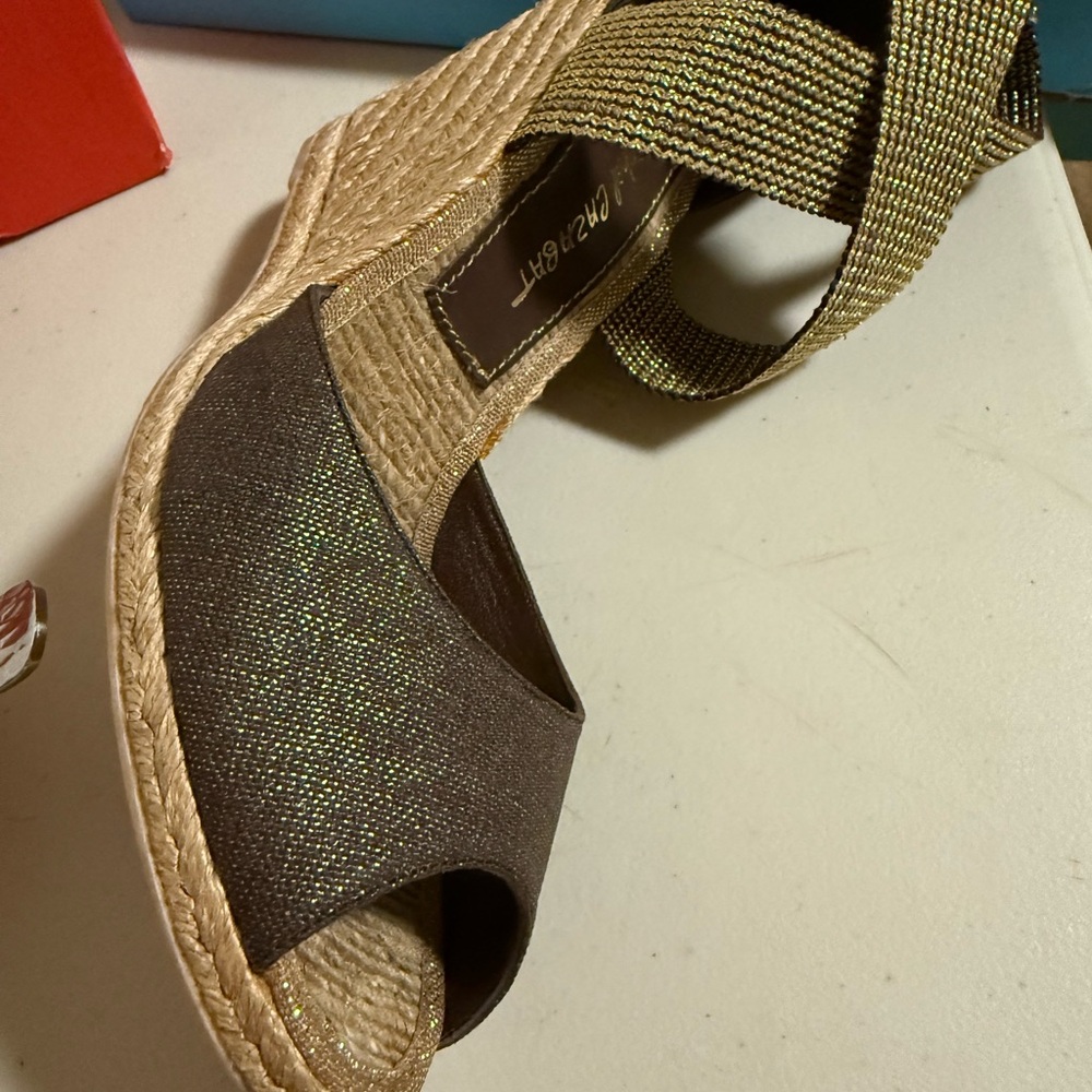 Chic Brown Espadrille Wedges